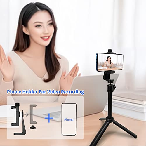 Double Phone Teleprompter Kit for Video Recording