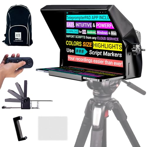 iLight PRO 12" Teleprompter Kit with Remote