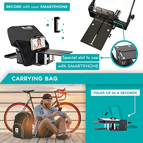 iLight PRO 12" Teleprompter Kit with Remote