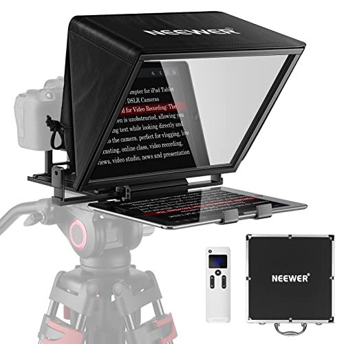 NEEWER X14 Teleprompter with Bluetooth Remote Control