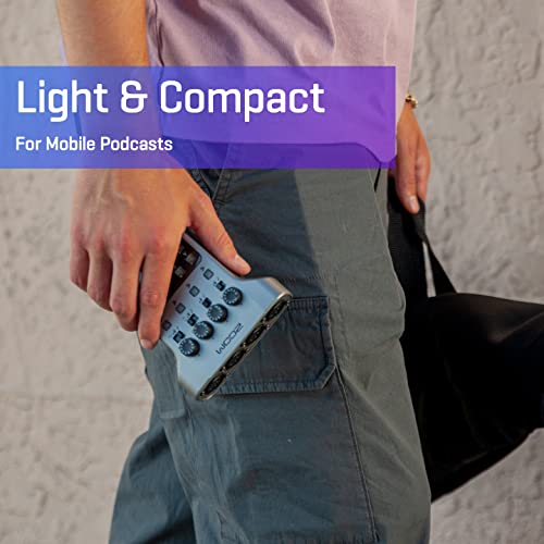 Zoom PodTrak P4 Portable Podcast Recorder with Inputs