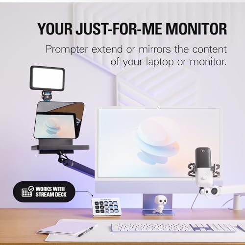 Elgato Prompter: Teleprompter with Built-in Display
