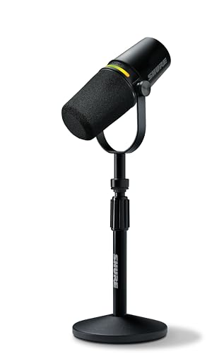 Shure MV7+ Dynamic Podcast Microphone Bundle