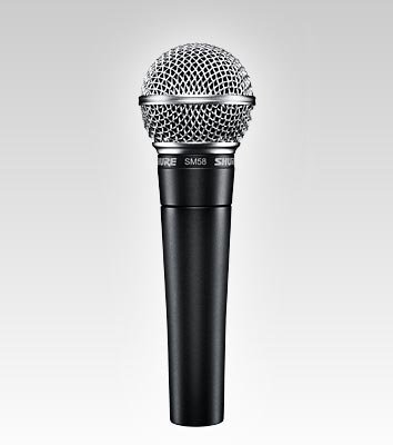 Shure SM58-S Microphone Bundle with Boom Stand
