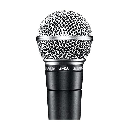 Shure SM58-LC Vocal Microphone Bundle with Stand