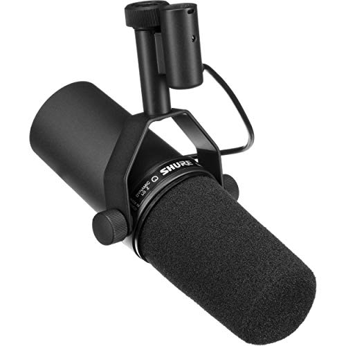 Shure SM7B Microphone with Cloudlifter and XLR Cable