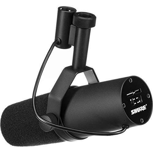 Shure SM7B Microphone with Cloudlifter and XLR Cable