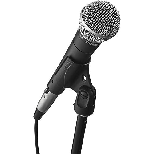 Shure SM58-LC Vocal Microphone with Two XLR Cables
