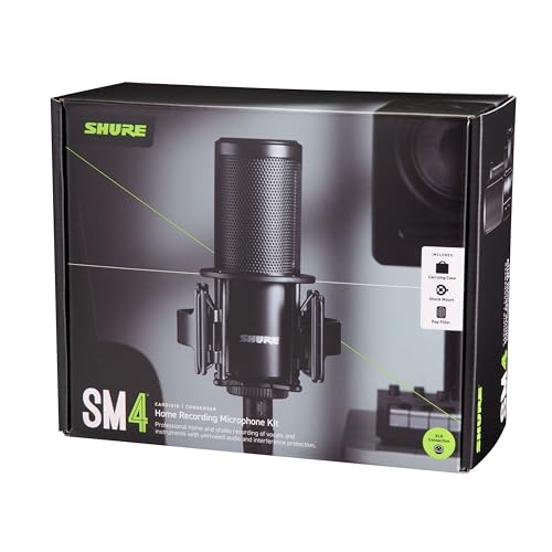 Shure SM4 Studio Condenser Microphone Kit