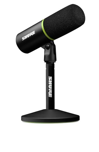Shure MV6 Dynamic USB Gaming Microphone with Stand