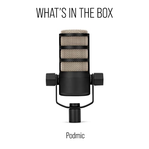 Rode PodMic Cardioid Dynamic Broadcast Microphone
