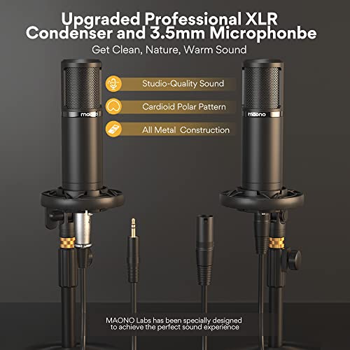 MaonoCaster Podcast Equipment Bundle for Dual Setup