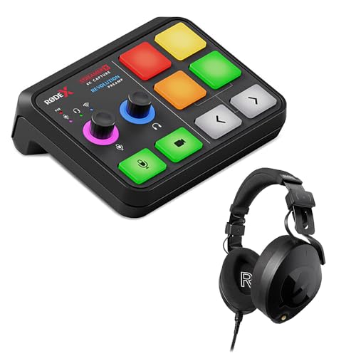 RODE X Streamer X Audio Interface & Headphones Bundle