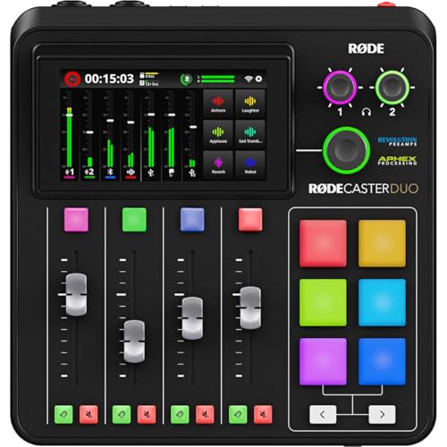 Rode RODECaster Duo Audio Production Studio & Headphones