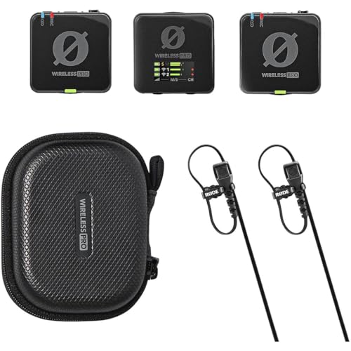 Rode Wireless PRO Clip-On Microphone System Bundle