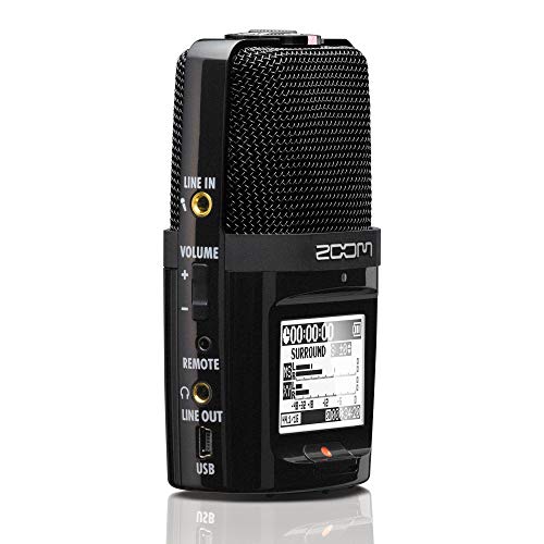Zoom H2n Handy Digital Multitrack Recorder Bundle