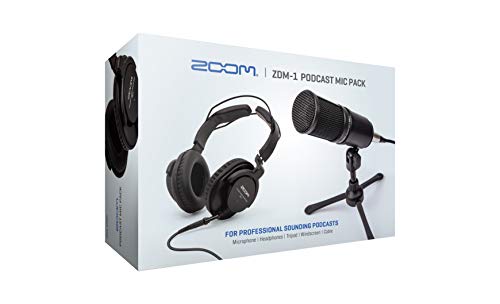 Zoom ZDM-1 Podcast Mic Pack and Accessories