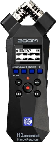 Zoom H1 Handy Recorder Bundle with Lavalier Mic