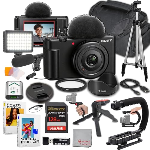 Sony ZV-1F Ultimate Podcast Creator Kit Bundle
