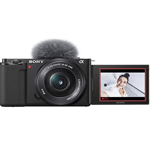 Sony ZV-E10 Mirrorless Camera Deluxe Podcast Bundle