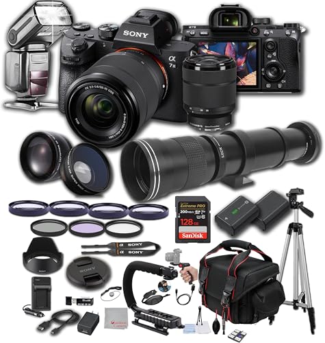 Sony a7 III Photo Bundle with Lenses & Accessories
