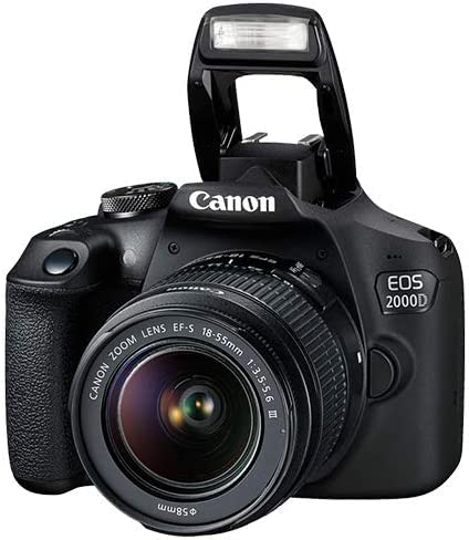 Canon EOS 2000D DSLR Camera Bundle Kit