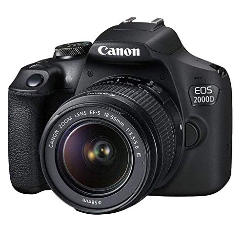 Canon EOS 2000D DSLR Camera Essential Bundle