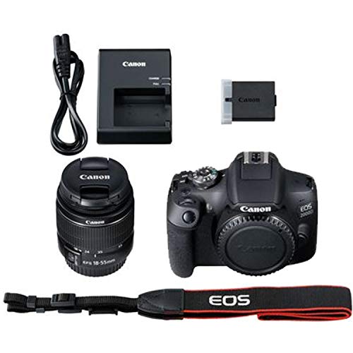 Canon EOS 2000D DSLR Camera Essential Bundle
