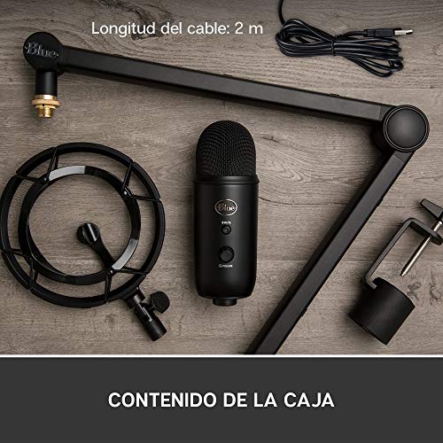 Blue Yeticaster Professional Broadcast Bundle with Microphone
