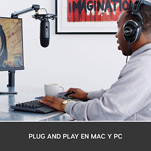 Blue Yeticaster Professional Broadcast Bundle with Microphone