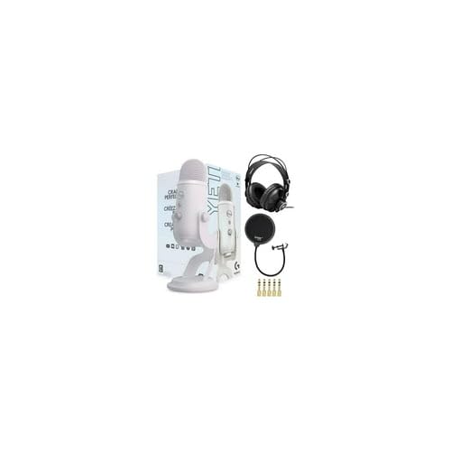 Blue Yeti USB Microphone Bundle with Headphones & Filter