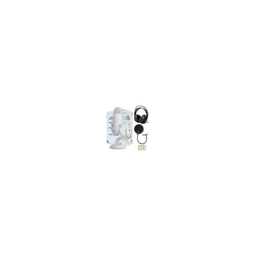 Blue Yeti USB Microphone Bundle with Headphones & Filter