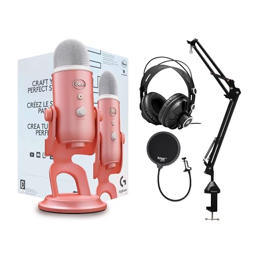Blue Yeti USB Microphone Bundle with Accessories