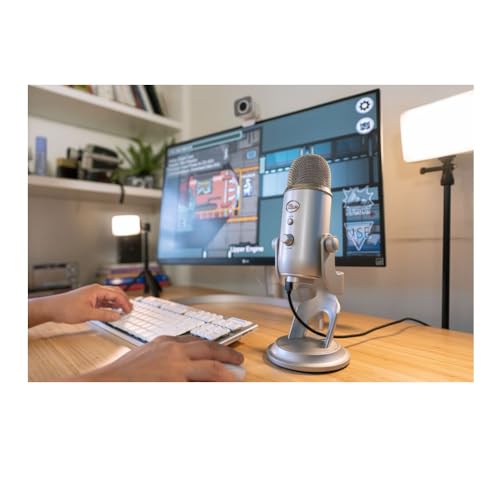 Yeti USB Mic Bundle with Headphones & Pop Filter