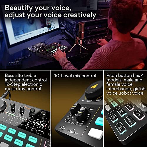 MAONO All-in-One Podcast Equipment Bundle