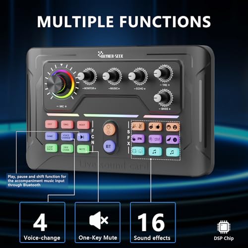 Podcast Equipment Bundle: Audio Interface & Microphone