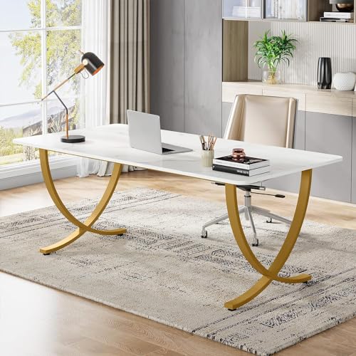 Tribesigns 63" Modern Executive Office Desk