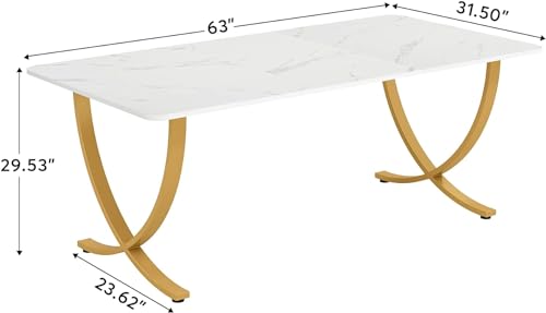Tribesigns 63" Modern Executive Office Desk