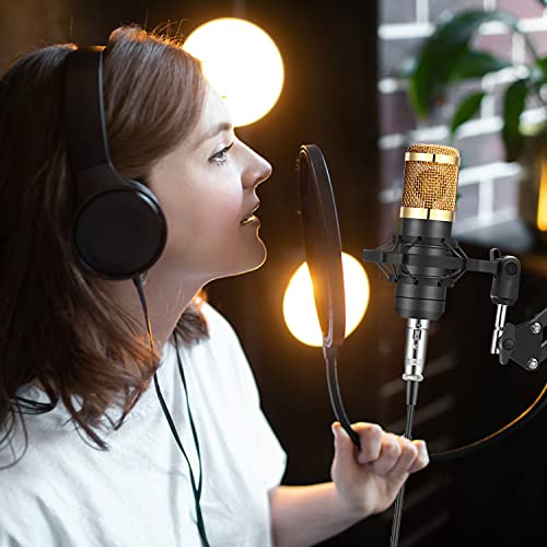 ALPOWL Podcast Equipment Bundle with Condenser Microphone