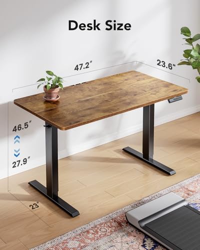 Adjustable Electric Standing Desk with Memory Settings
