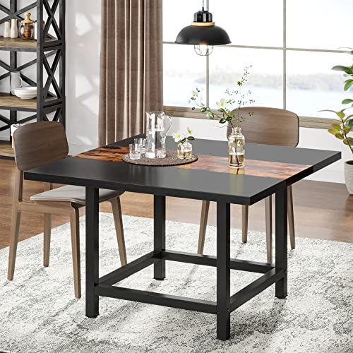 Modern Square Conference Table for 4 People