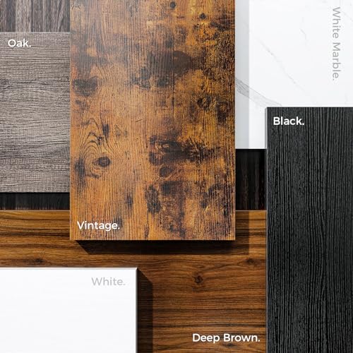 Modern 32 Inch Black Computer Desk for Home Office