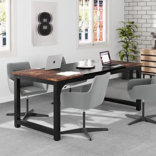 Tribesigns 70.8” Modern Executive Desk for Home Office