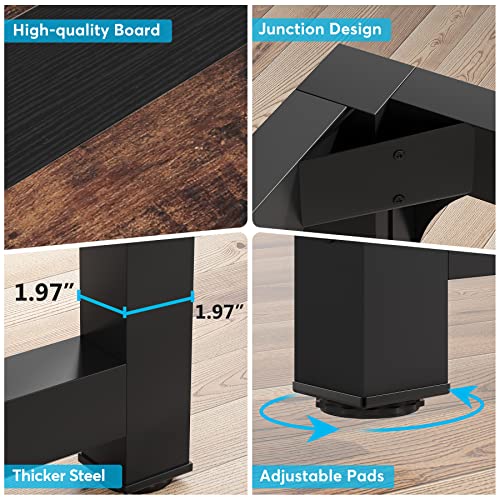 Tribesigns 70.8” Modern Executive Desk for Home Office