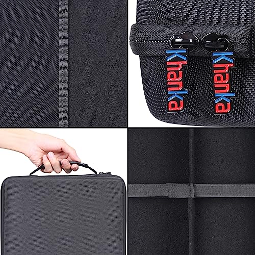 Khanka Hard Travel Case for Podcast Equipment