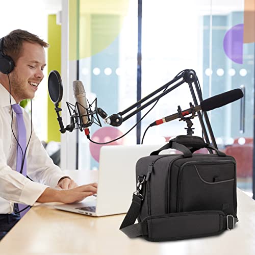 USA GEAR Audio Interface Case for Podcasting