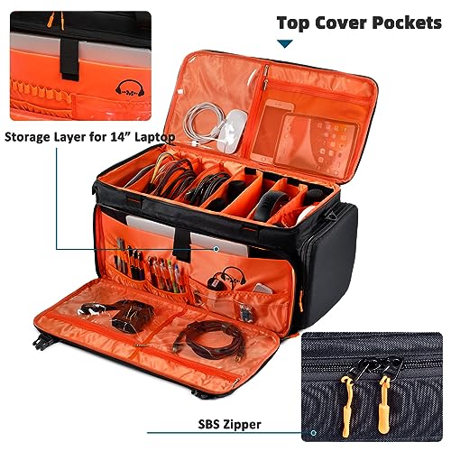 Heavy Duty DJ Gear Organizer Bag