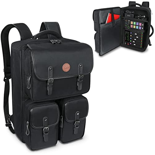 GOgroove Audio Mixer Backpack for Podcast Equipment