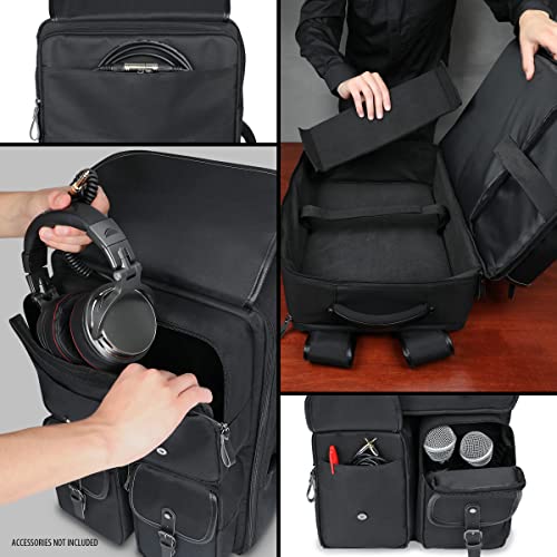 GOgroove Audio Mixer Backpack for Podcast Equipment