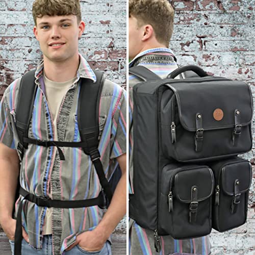 GOgroove Audio Mixer Backpack for Podcast Equipment
